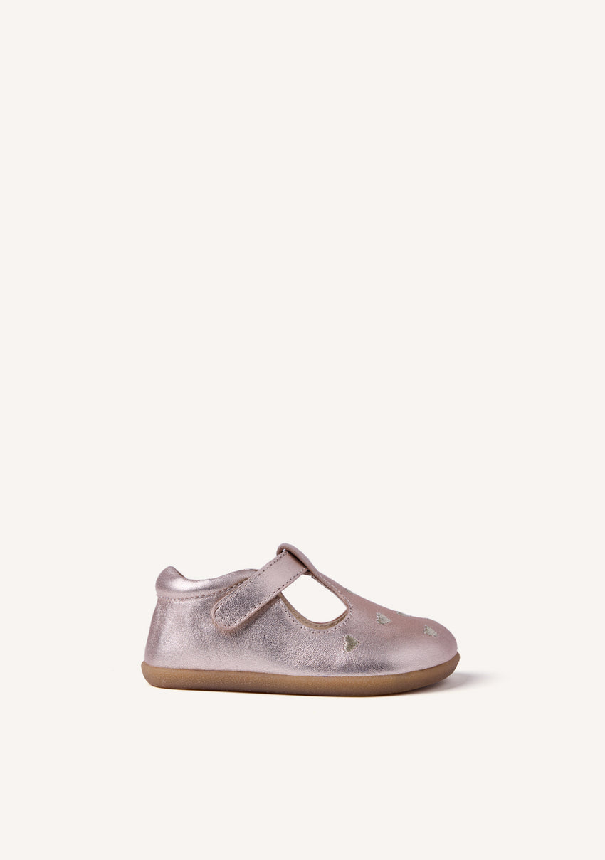GIOSEPPO BAREFOOT - SHINY LEATHER BALLET FLATS LARAOS