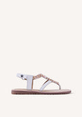LEATHER SANDALS BEADS AND CHARMS INYA