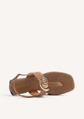 JEWEL LEATHER SANDALS HARRINGTON