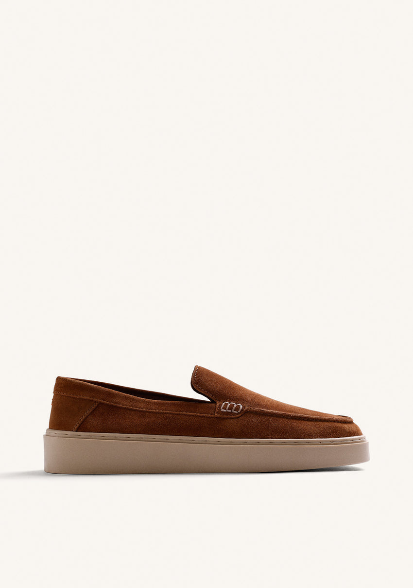 SUEDE LEATHER LOAFERS LAOAG
