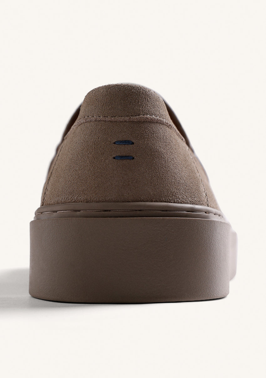 SUEDE LEATHER LOAFERS IMUS