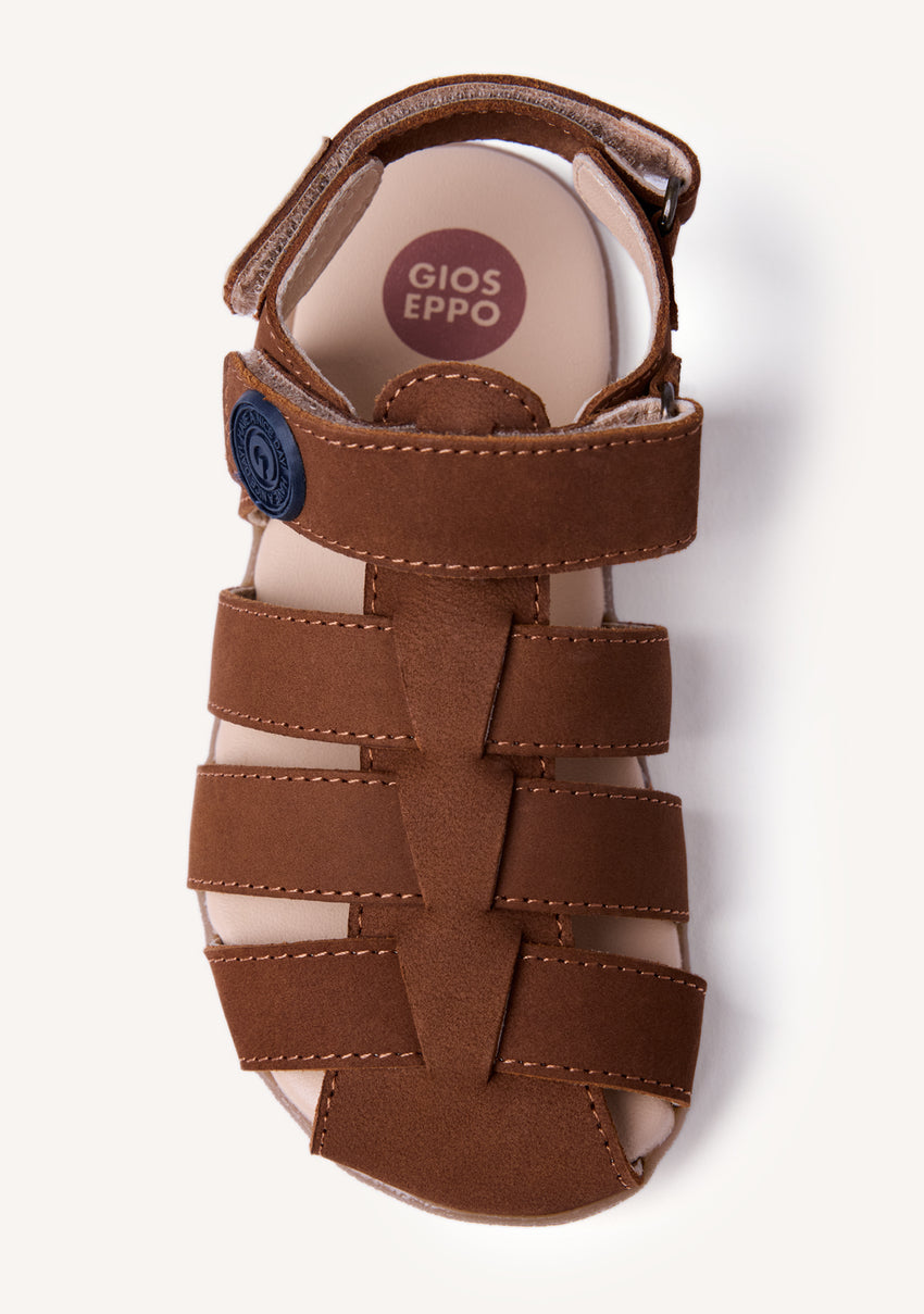 GIOSEPPO BAREFOOT - LEATHER CRAB SANDALS AULT
