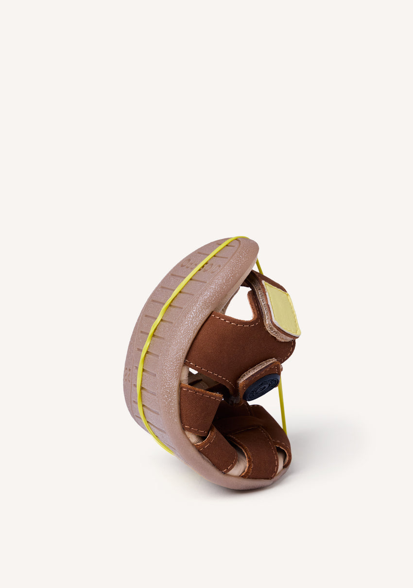 GIOSEPPO BAREFOOT - LEATHER CRAB SANDALS AULT