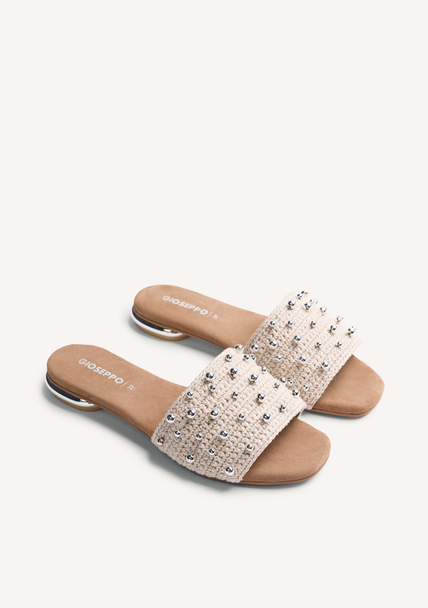 CROCHET AND BEADS SANDALS PERRINTON