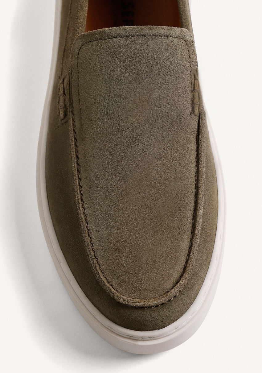 SUEDE LEATHER LOAFERS WEIRGOR