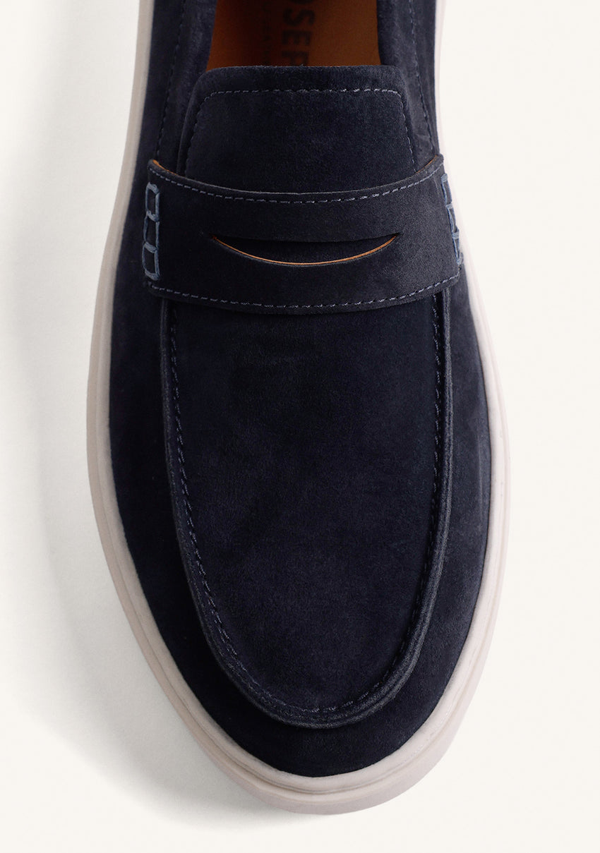 SUEDE LEATHER LOAFERS ZABOC