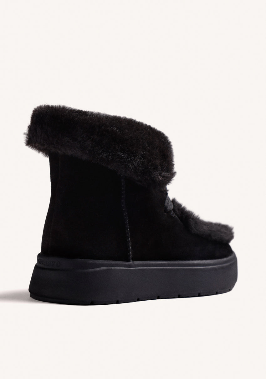 BLACK AUSTRALIAN LEATHER BOOTS