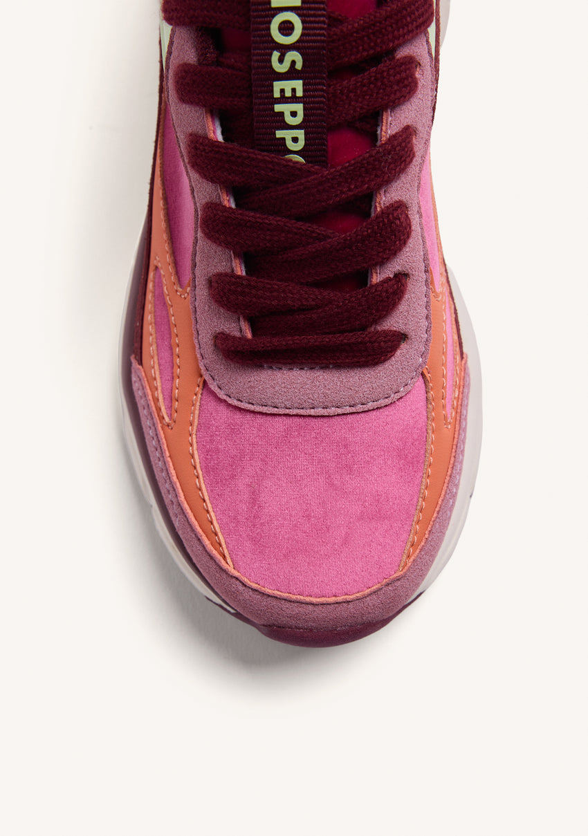 BURGUNDY SPORTS SNEAKERS