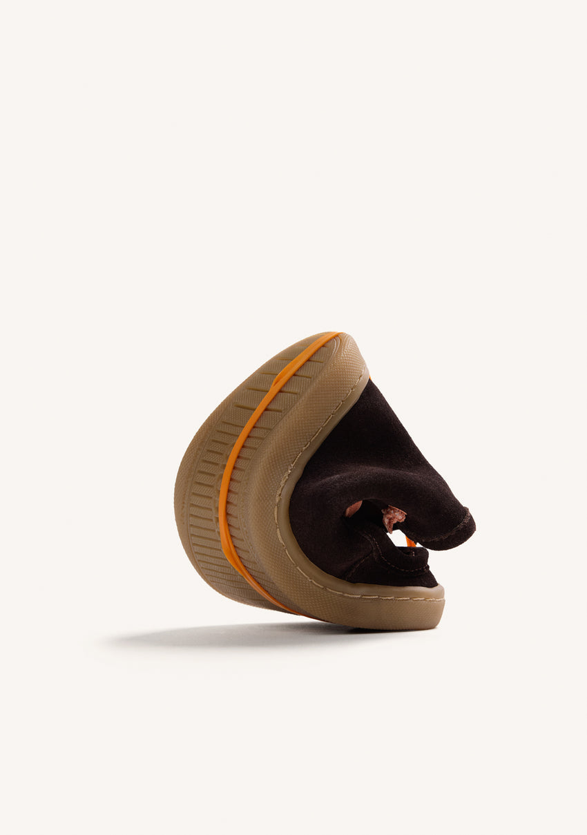 BAREFOOT LEATHER WALLABEE ANKLE BOOTS