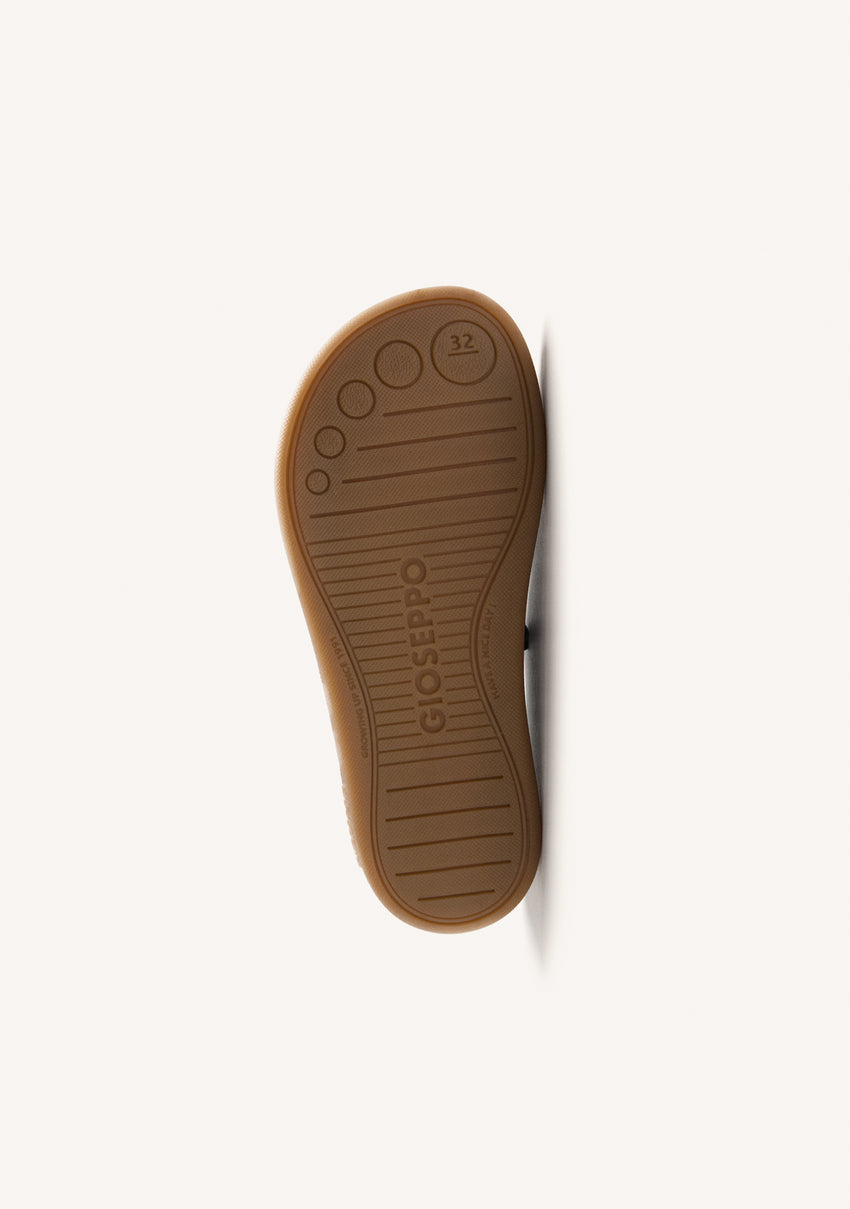 BLUE LEATHER BAREFOOT BOAT SHOES