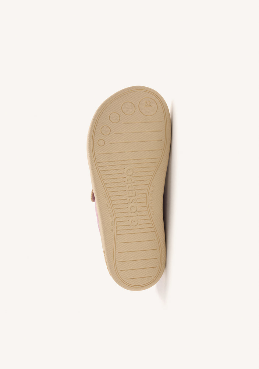 PINK CORDUROY BAREFOOT SNEAKERS