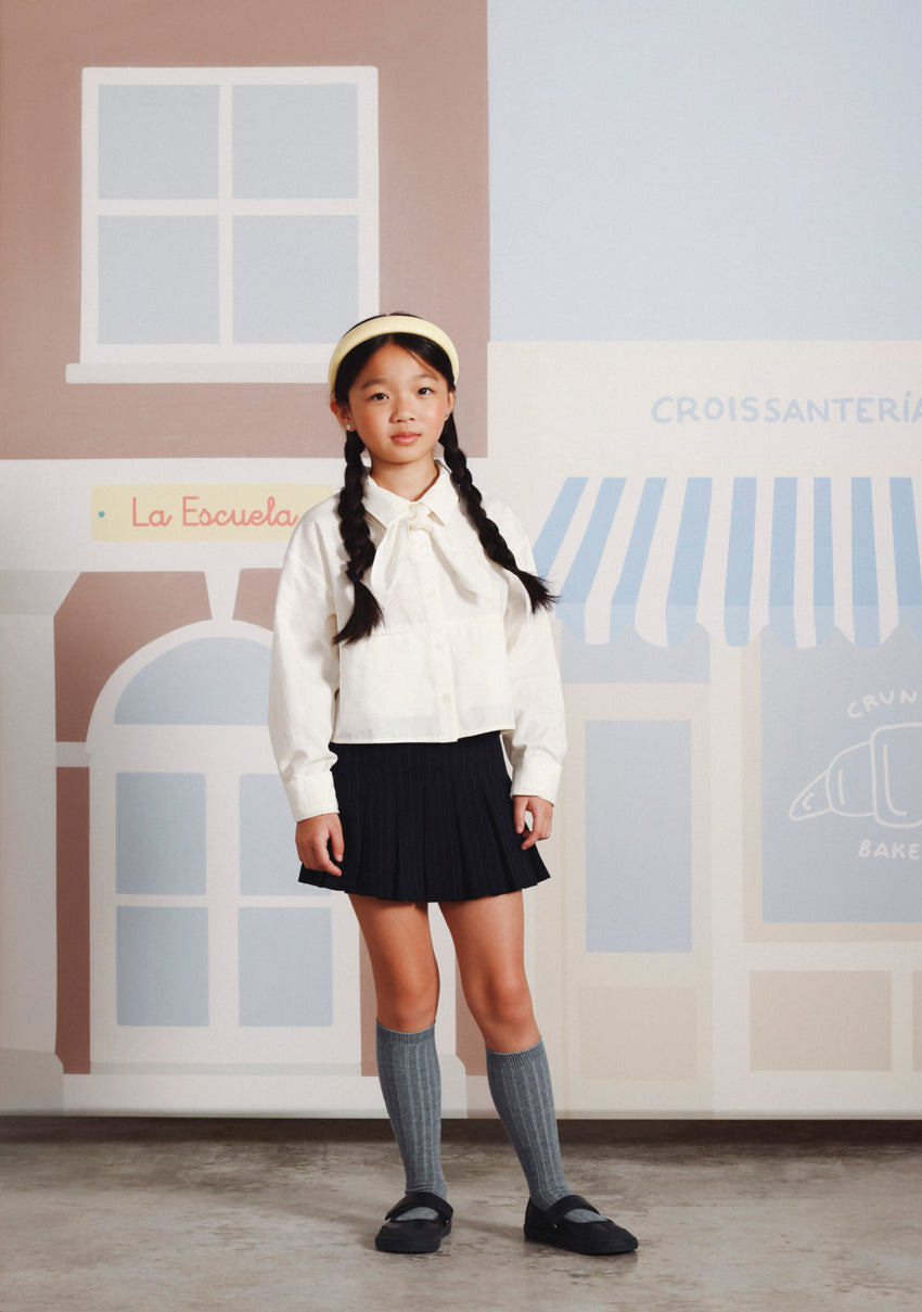 NAVY BLUE BAREFOOT SCHOOL BALLET FLATS