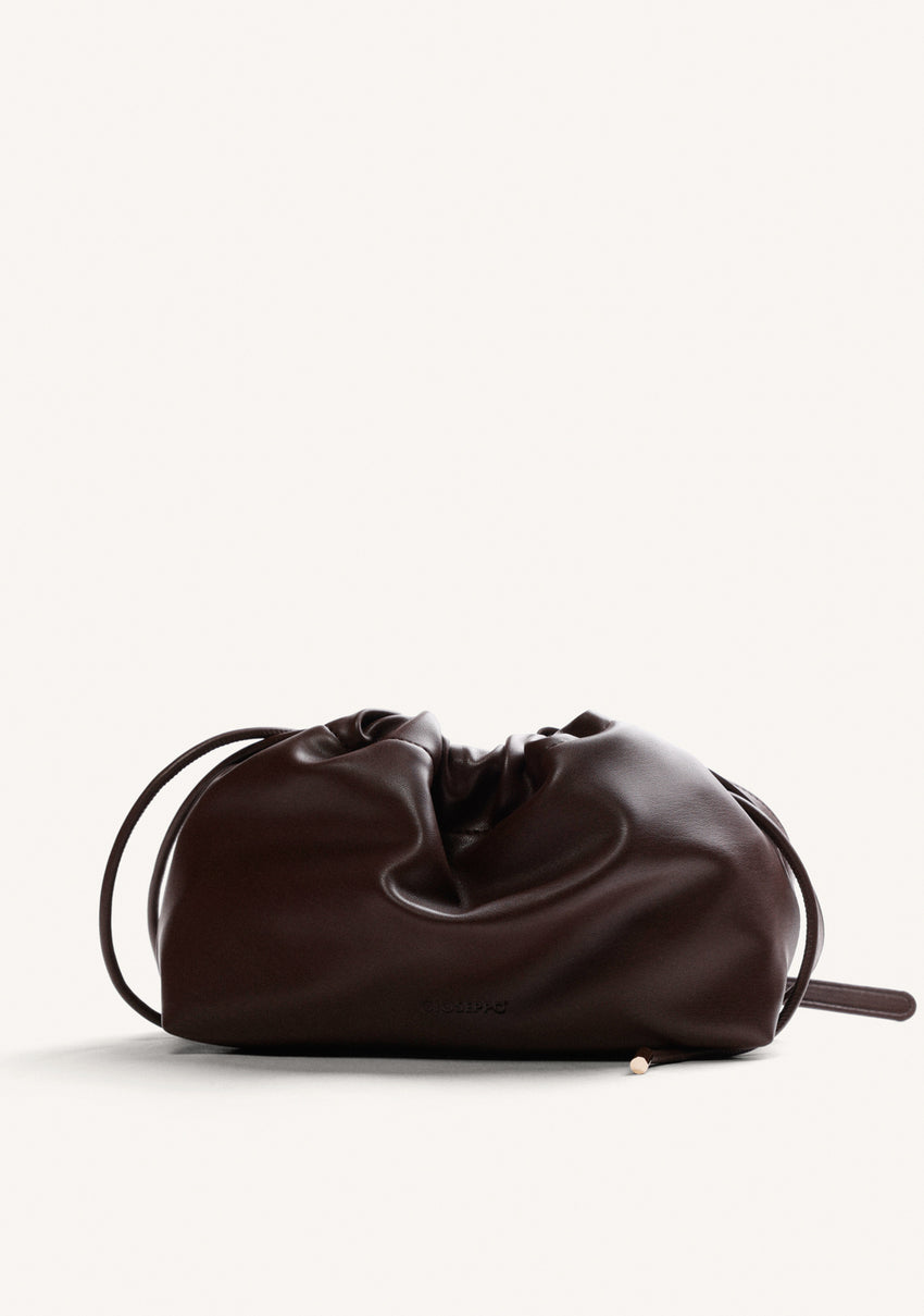 BROWN BUCKET BAG
