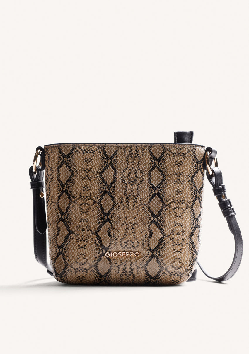 ANIMAL PRINT BUCKET BAG
