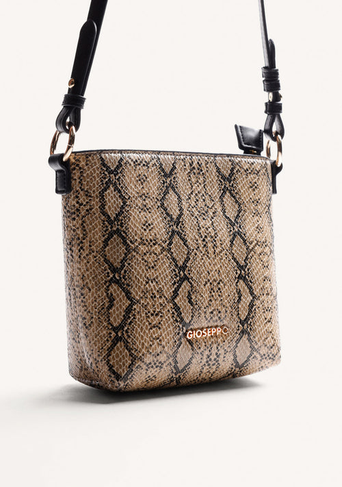 ANIMAL PRINT BUCKET BAG