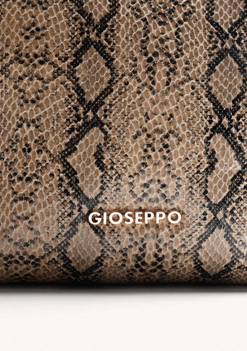 ANIMAL PRINT BUCKET BAG