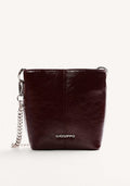 BURGUNDY BUCKET BAG