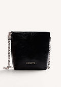 BLACK BUCKET BAG