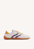BAREFOOT CREAM LEATHER SNEAKERS