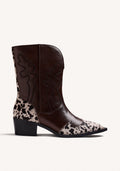 ANIMAL PRINT COWBOY BOOTS