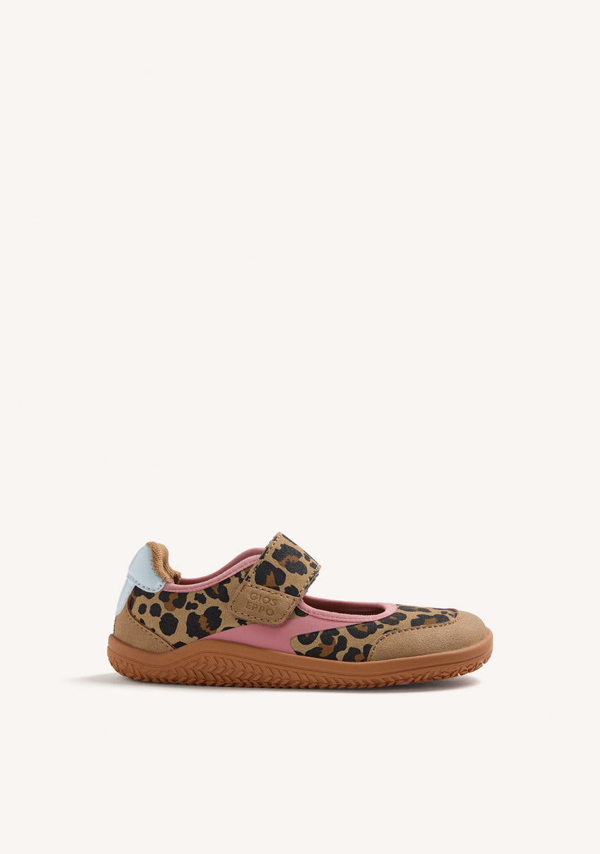 ANIMAL PRINT BAREFOOT SPORTY BALLET FLATS