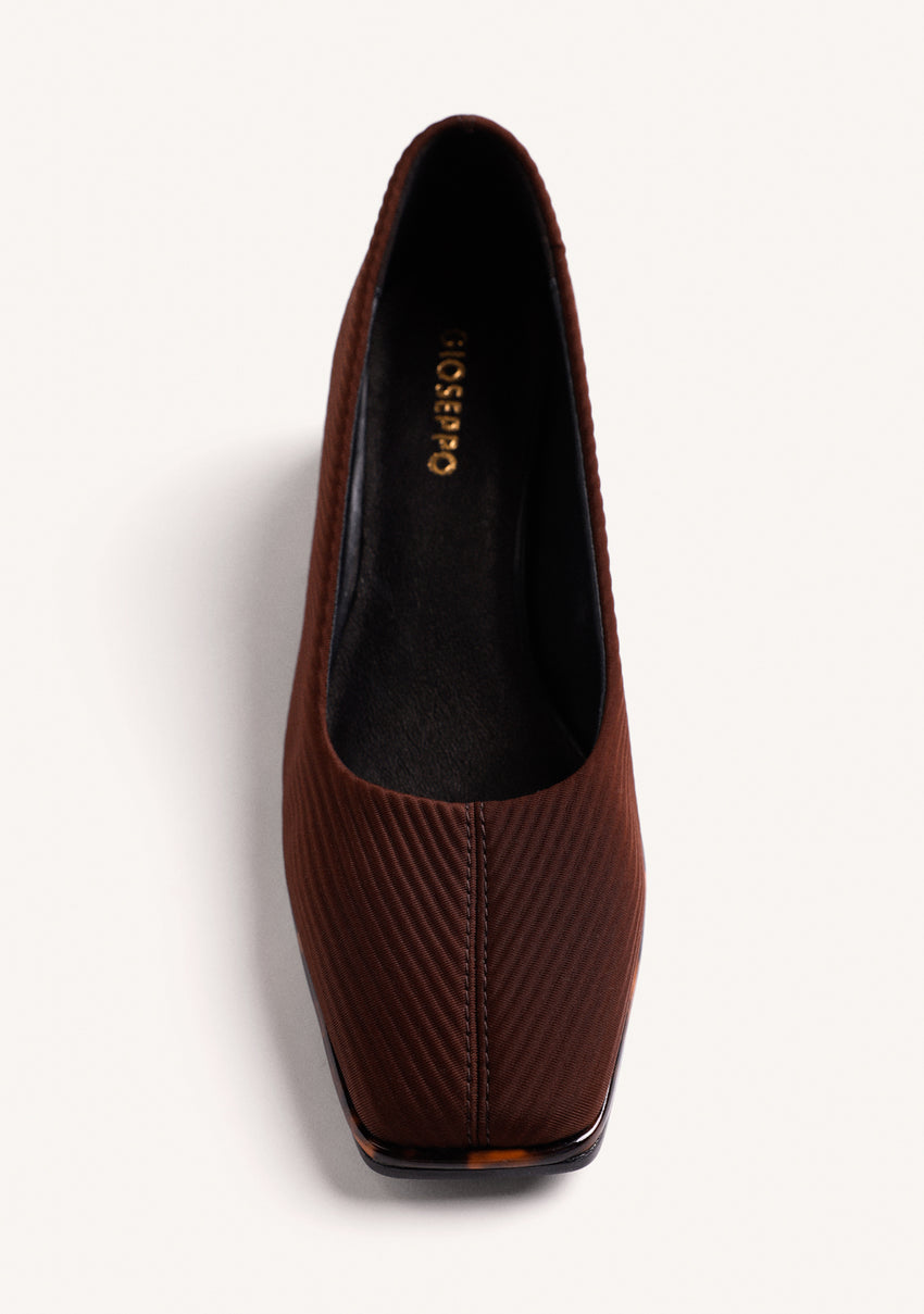 BROWN HIGH HEELS
