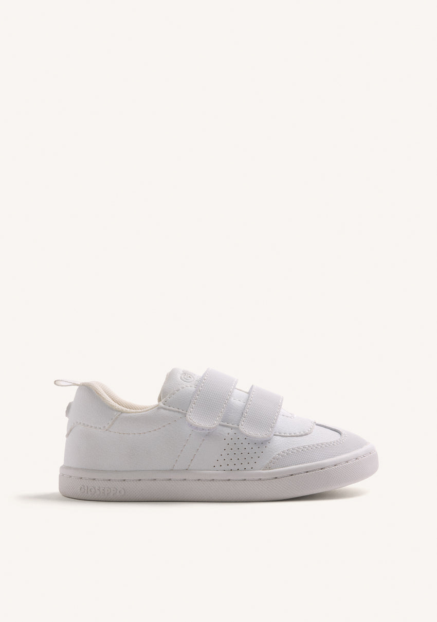 WHITE BAREFOOT SCHOOL SNEAKERS