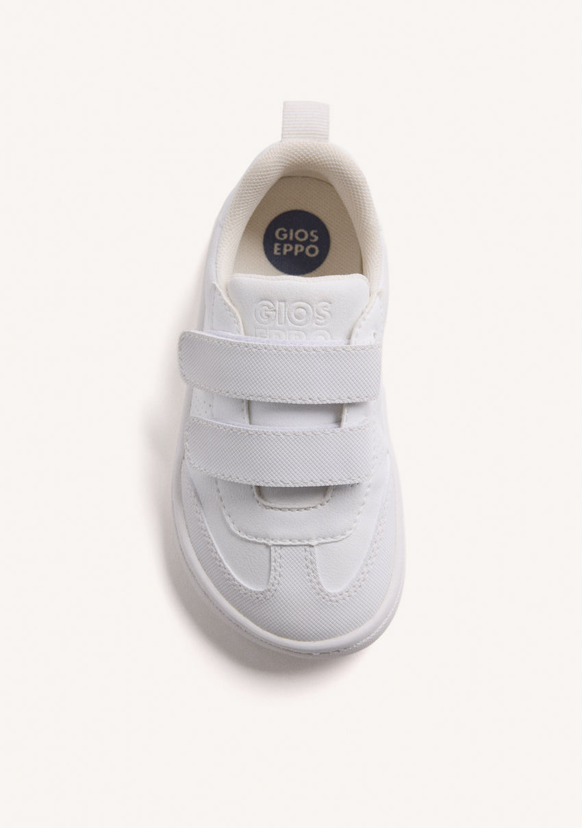 WHITE BAREFOOT SCHOOL SNEAKERS