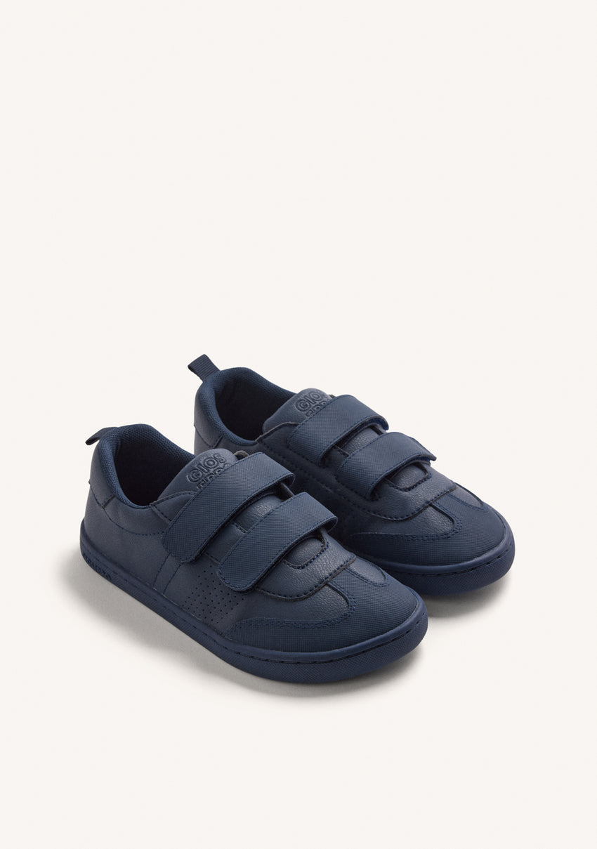 NAVY BLUE BAREFOOT SCHOOL SNEAKERS