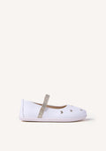 GIOSEPPO BAREFOOT - SHINY LEATHER BALLET FLATS HEMSE