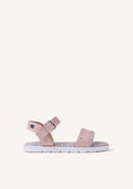 STUDDED LEATHER SANDALS CABERFAE