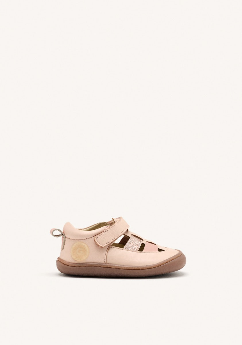 GIOSEPPO BAREFOOT - LEATHER CRAB SANDALS CARVER