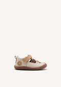 GIOSEPPO BAREFOOT - LEATHER CRAB SANDALS CLEARFIELD