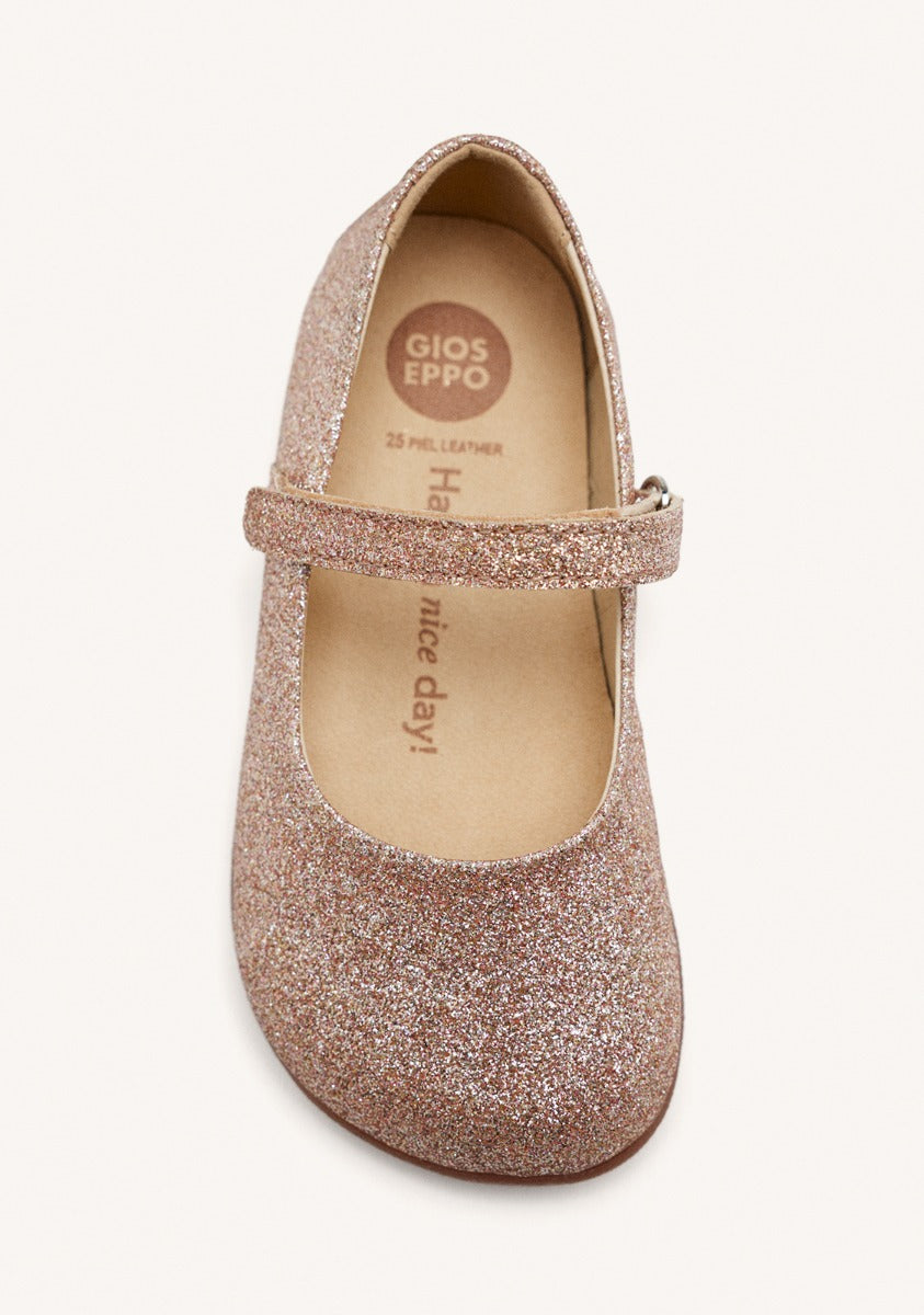 GIOSEPPO BAREFOOT - MARY-JANE LEATHER BALLET FLATS LEMPSTER