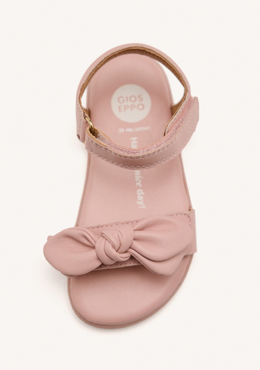 GIOSEPPO BAREFOOT - LEATHER BOW SANDALS BERKLEY