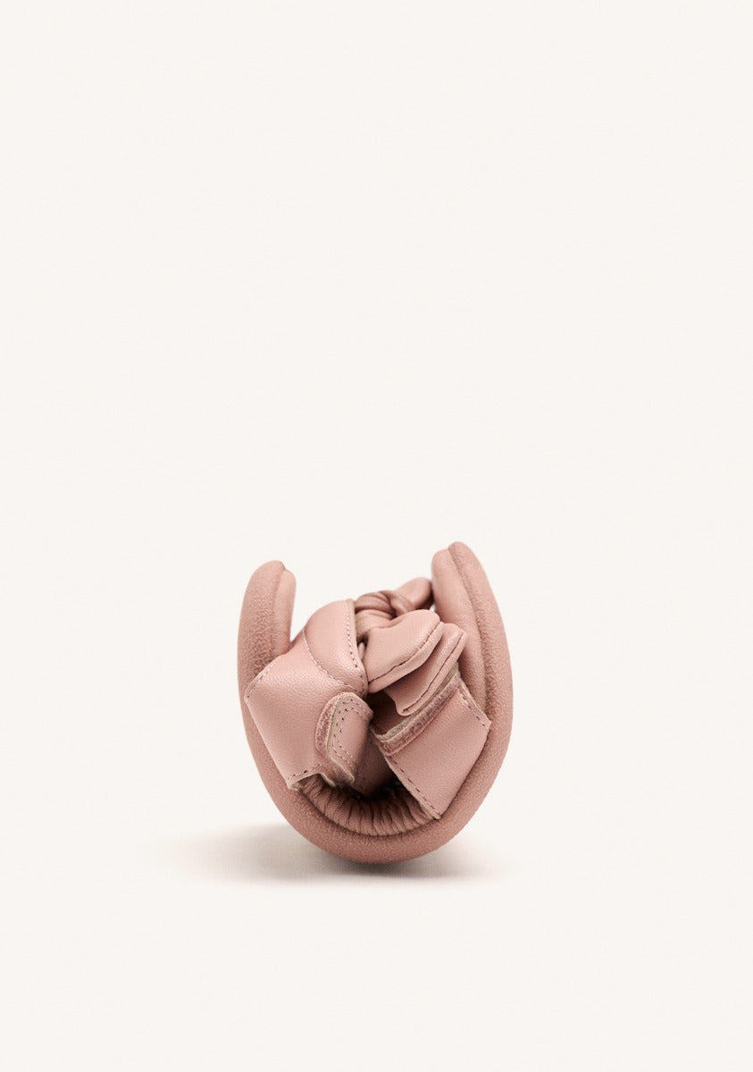 GIOSEPPO BAREFOOT - LEATHER BOW SANDALS BERKLEY