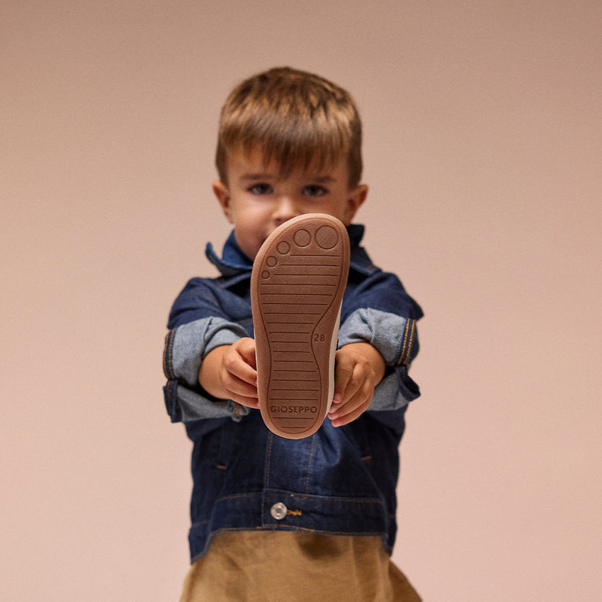 BLUE MARINE BASKETS WITH ADJUSTABLE CLOSURES FOR BOYS AND GIRLS SKRADIN