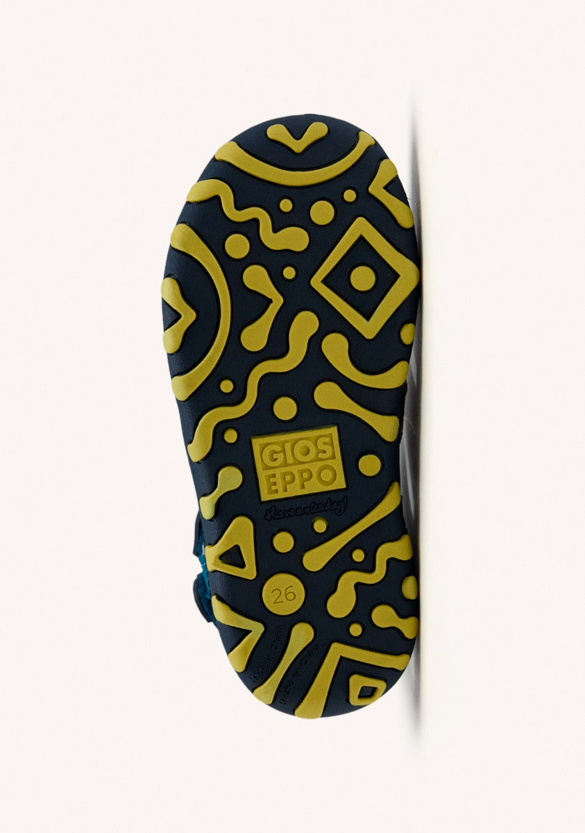 Anstead boys teal sports sandals