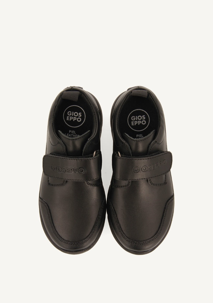 LEATHER TENNIS SHOES WITH ESSEX CLOSURES