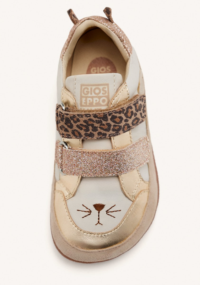 GIOSEPPO BAREFOOT - LEATHER SNEAKERS PAWLET