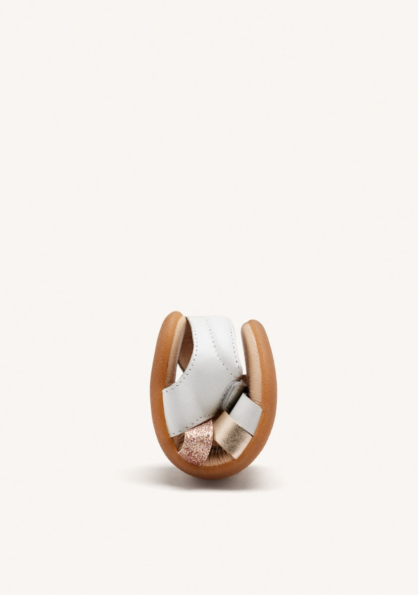 GIOSEPPPO BAREFOOT - LEATHER SHINE SANDALS BRANFORD