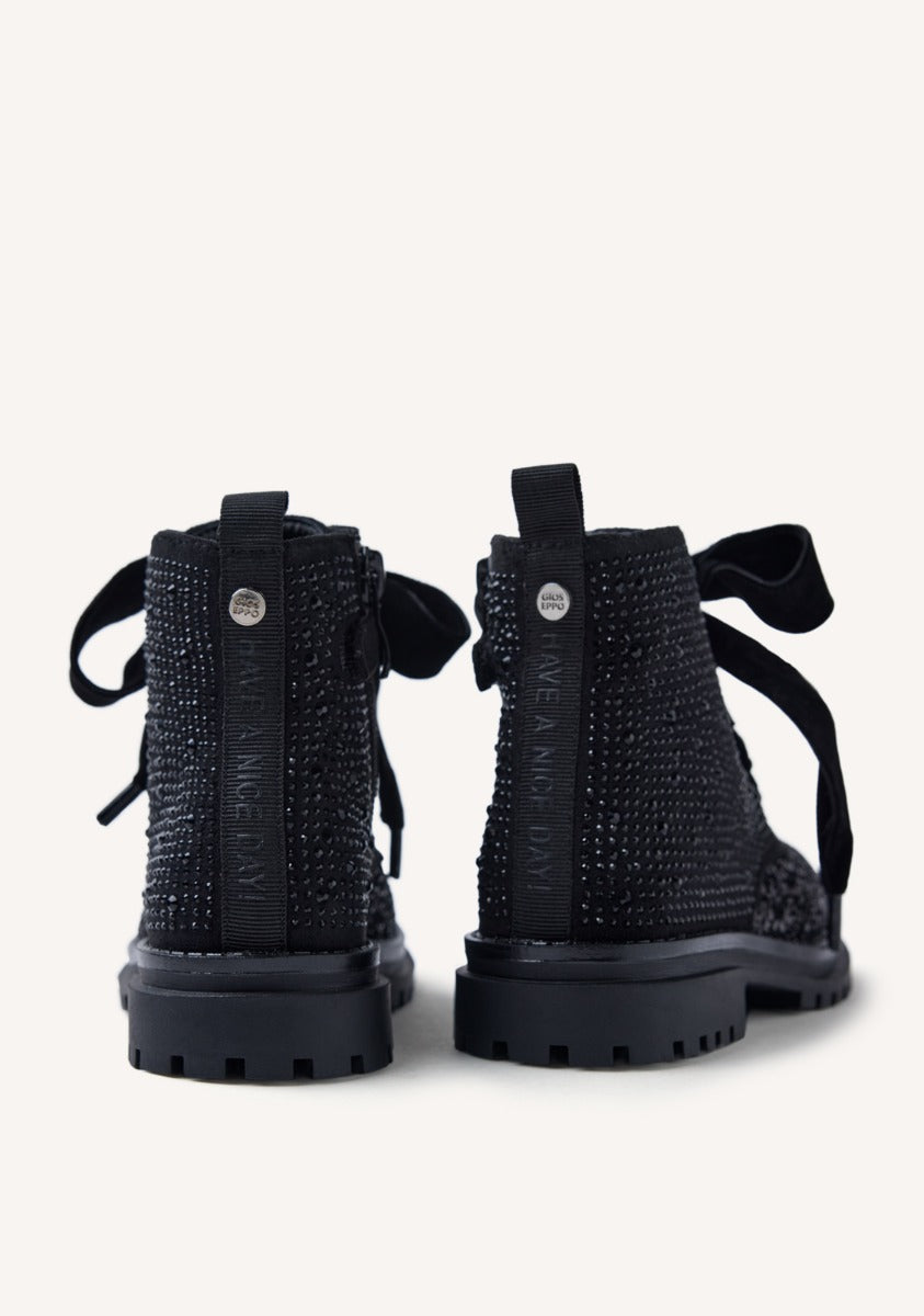 SHINE AND RHINESTONE BOOTS FINCHLEY