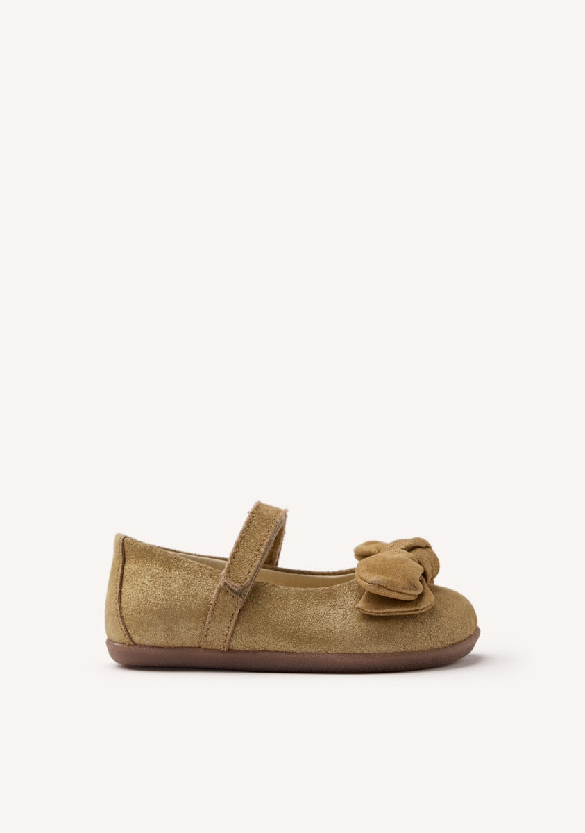 GIOSEPPO BAREFOOT - SUEDE LEATHER BALLERINAS INKSTER