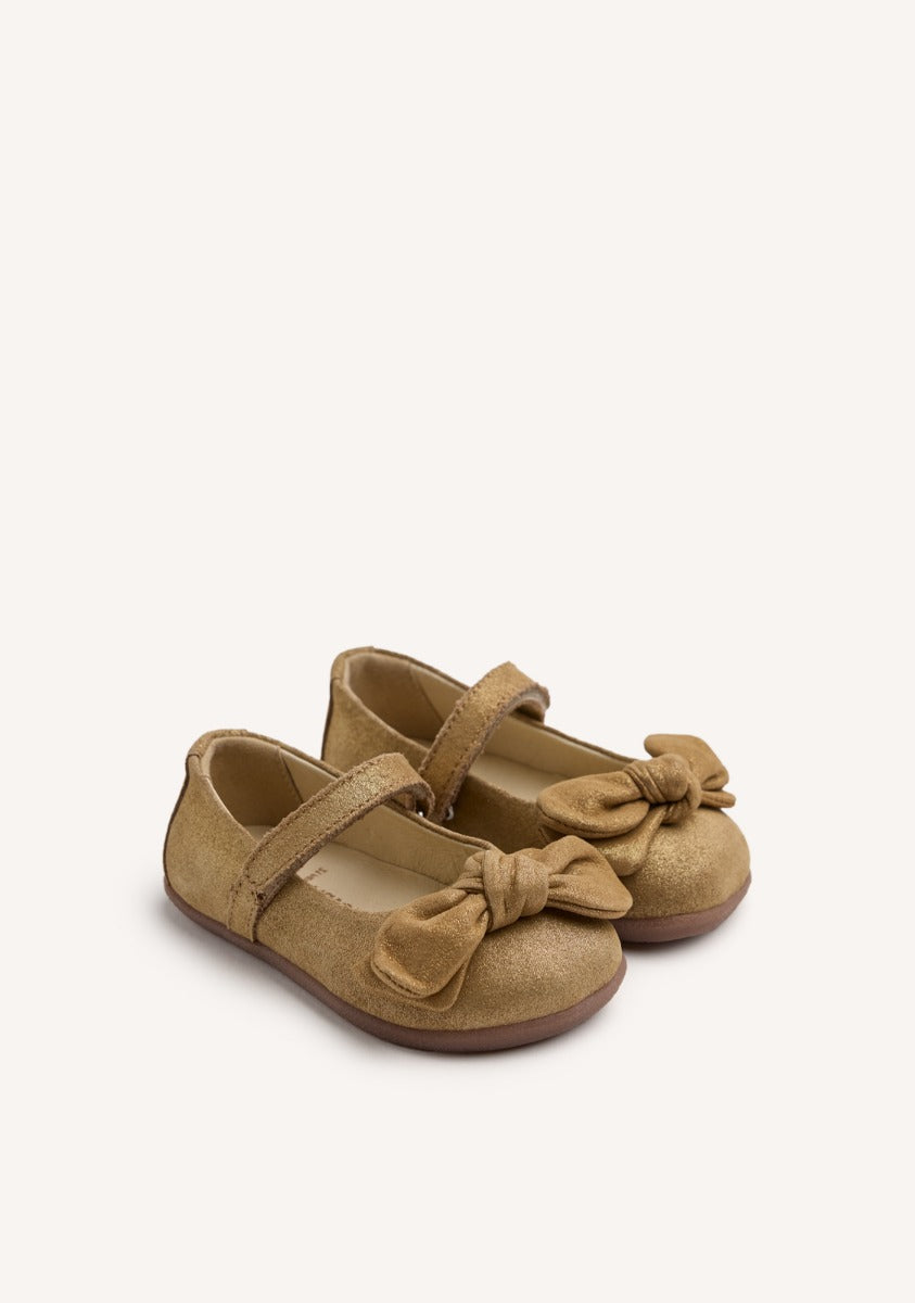 GIOSEPPO BAREFOOT - SUEDE LEATHER BALLERINAS INKSTER