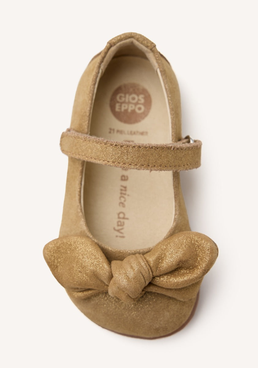GIOSEPPO BAREFOOT - SUEDE LEATHER BALLERINAS INKSTER
