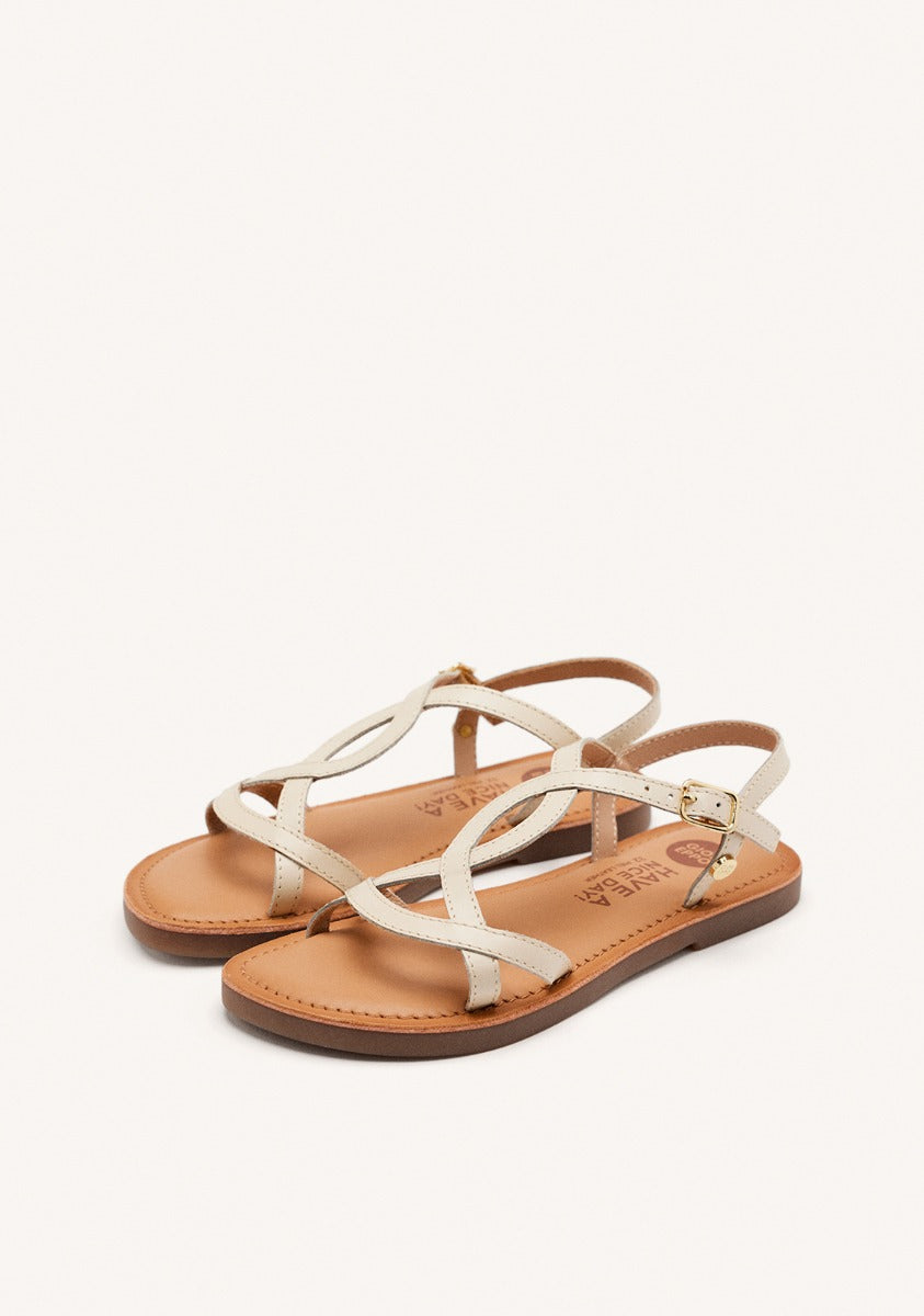 LEATHER SANDALS VARZEA