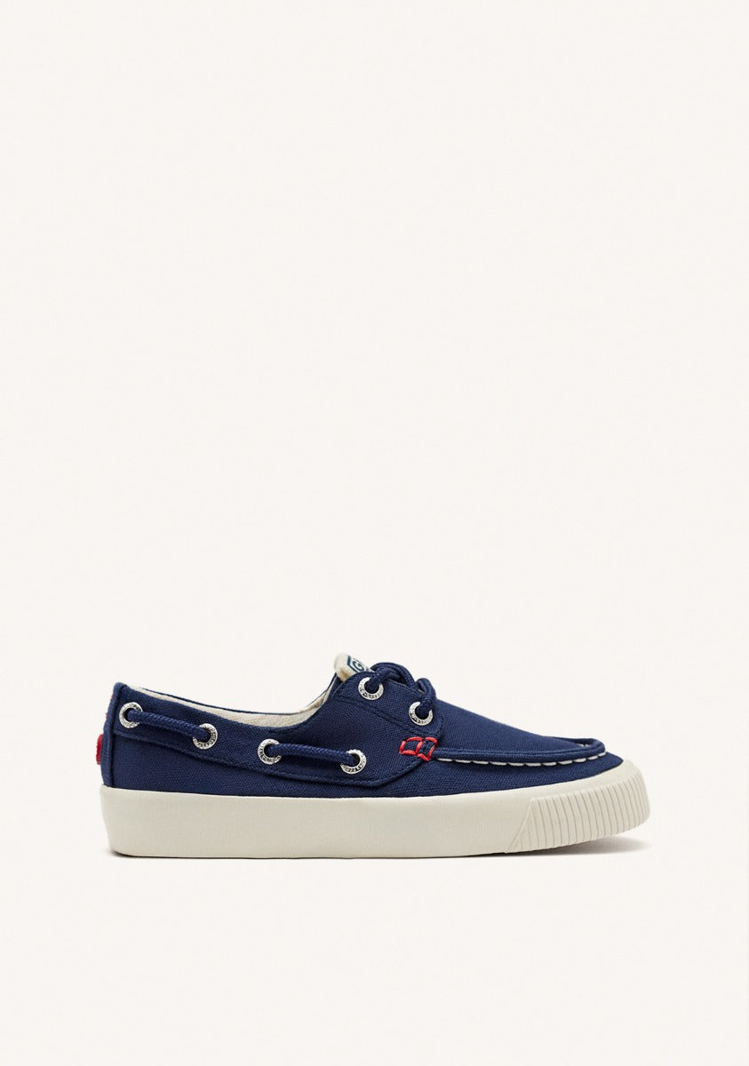 SPORTY NAUTICAL STYLE NAVY BLUE SHOES FOR BOYS AND GIRLS LICATA