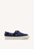 SPORTY NAUTICAL STYLE NAVY BLUE SHOES FOR BOYS AND GIRLS LICATA