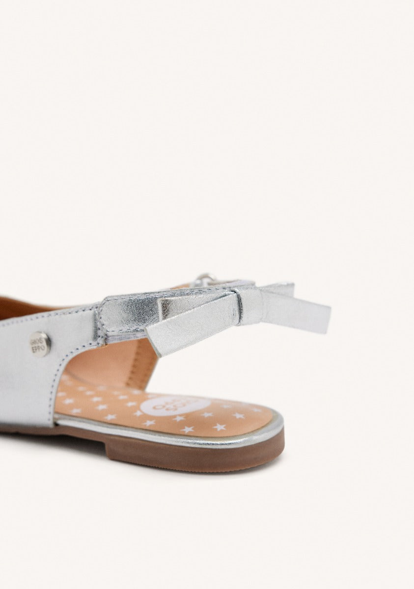 LEATHER BALLET FLATS BAGLEY