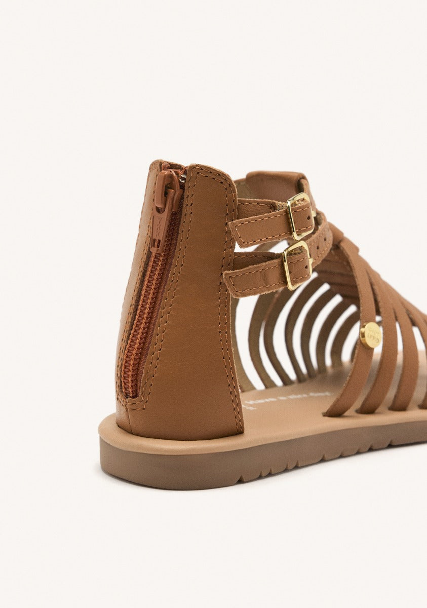 LEATHER ROMAN SANDALS ONALASKA